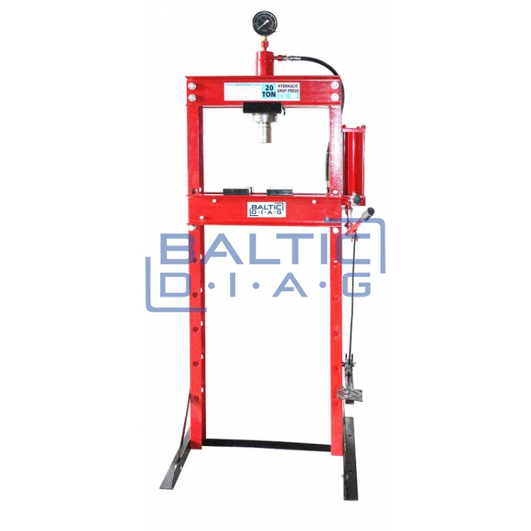 Hydraulic press 20 tons with foot pedal