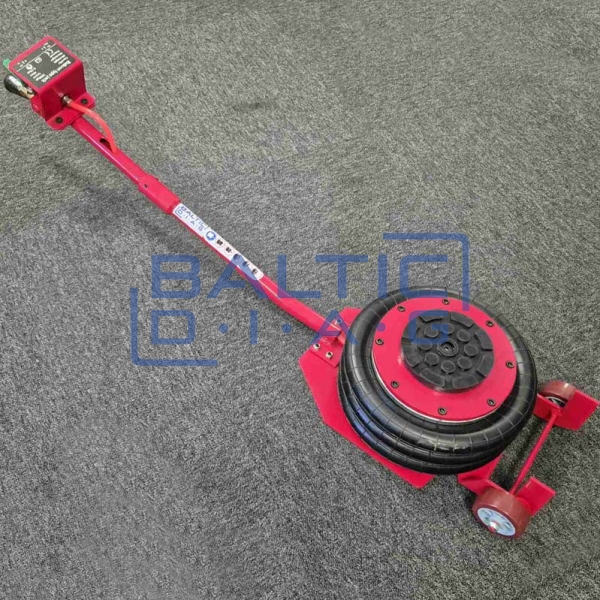 Pneumatic jack with 3 airbags