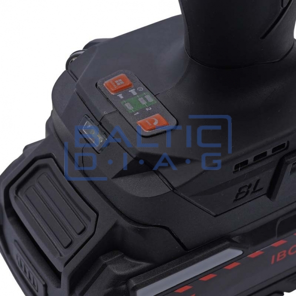 Аккумуляторный ударный винтоверт 1/2", 620 Нм