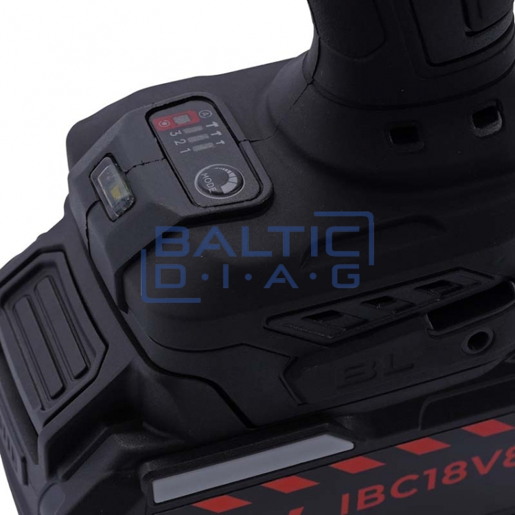 Cordless impact wrench 3/4", 2300 Nm