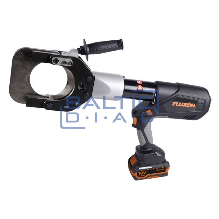 Cordless, closed cable cutting pliers 120 kN
