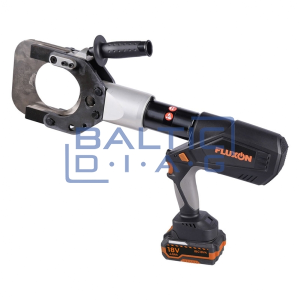 Cordless, closed cable cutting pliers 120 kN