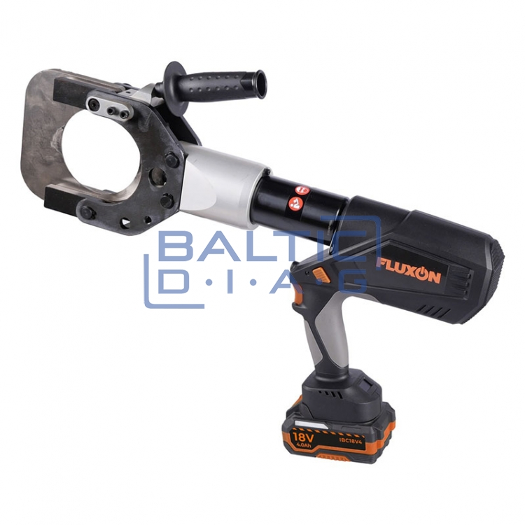 Cordless, closed cable cutting pliers 120 kN