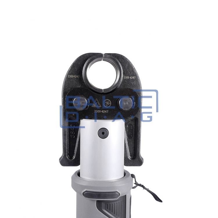Cordless pipe pressing pliers, TH form, 32 kN