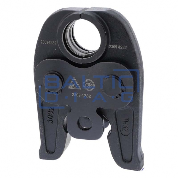 Cordless pipe pressing pliers, TH form, 32 kN