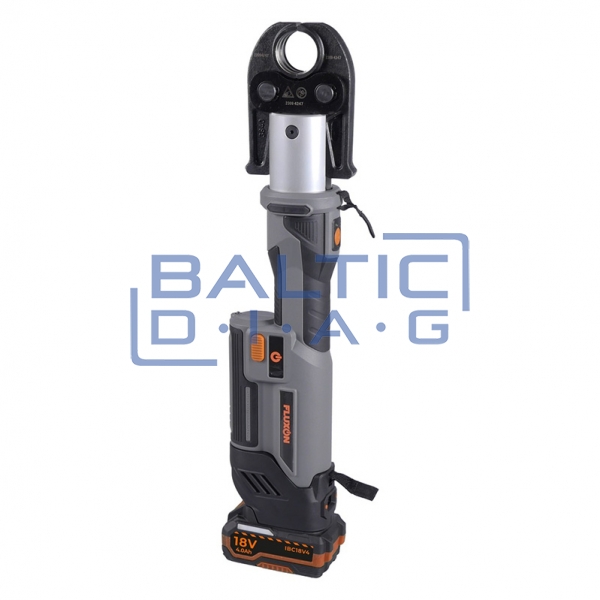 Cordless pipe pressing pliers, TH form, 32 kN