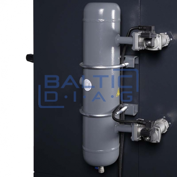 Mobile welding fume extraction system 1.1 kW, two hoses