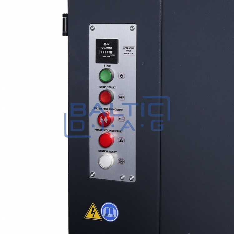 Mobile welding fume extraction system 1.1 kW, two hoses