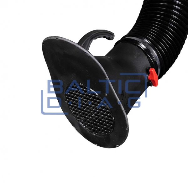 Mobile welding fume extraction system 1.1 kW, two hoses