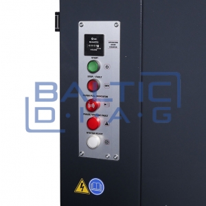 Mobile welding fume extraction system 1.1 kW, two hoses