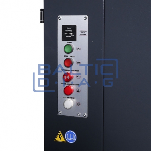 Mobile welding fume extraction system 1.1 kW, two hoses