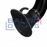 Mobile welding fume extraction system 1.1 kW, two hoses