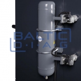 Mobile welding fume extraction system 1.1 kW, two hoses