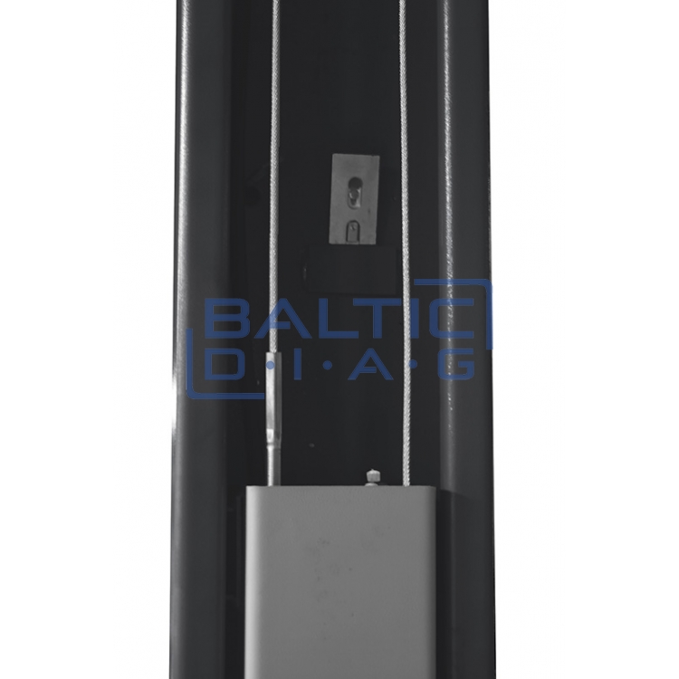 Two post lift with electromagnetic Locking and 3 + 3 stage arms, 4.5T BD-4500VEL33