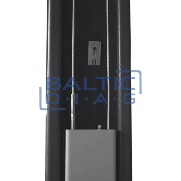 Two post lift with electromagnetic Locking and 3 + 3 stage arms, 4.5T BD-4500VEL33