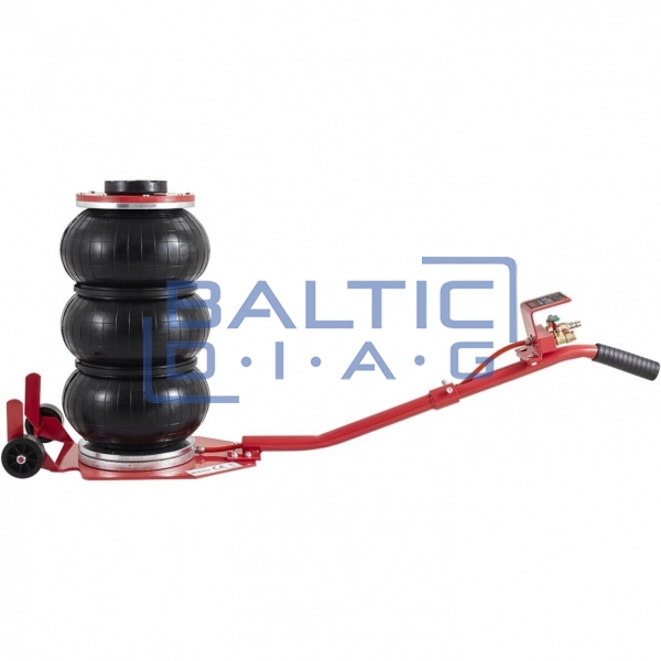 Pneumatic jack 3 tons with 3 air bags