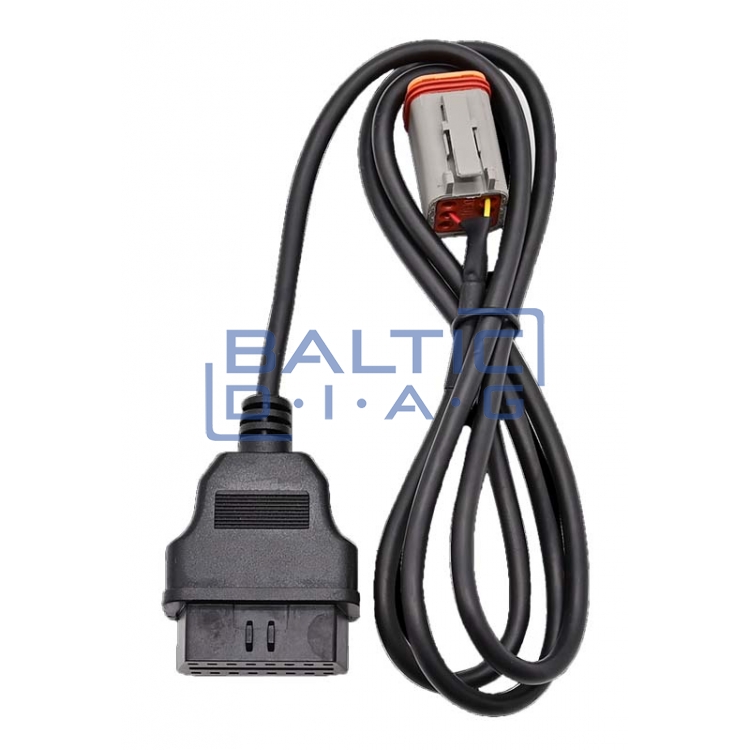 Motorcycle diagnostic database and connector kit Launch