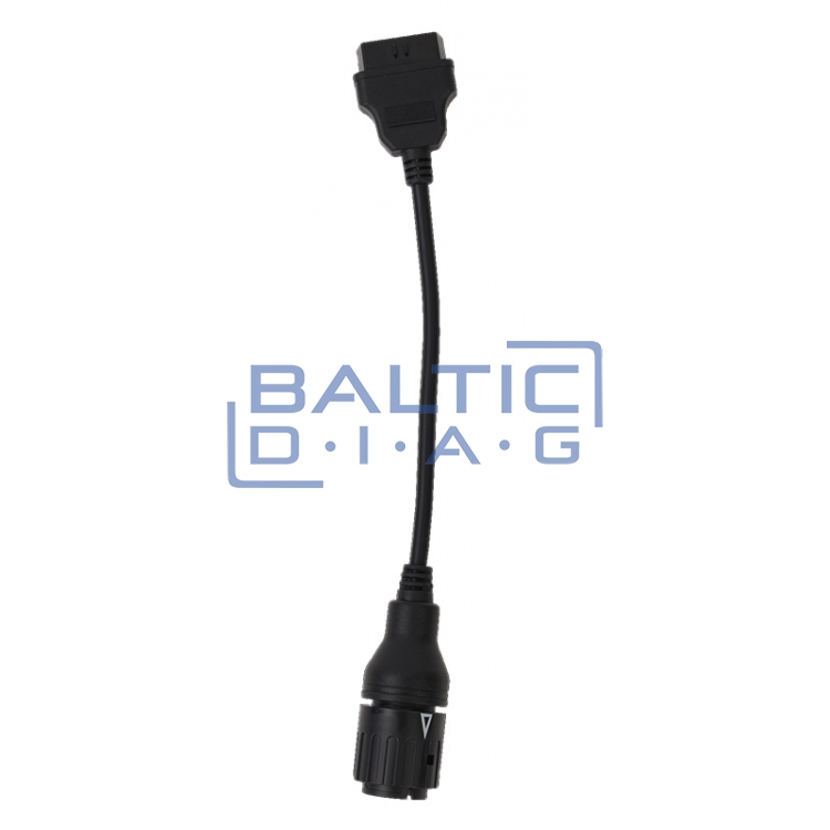 Motorcycle diagnostic database and connector kit Launch