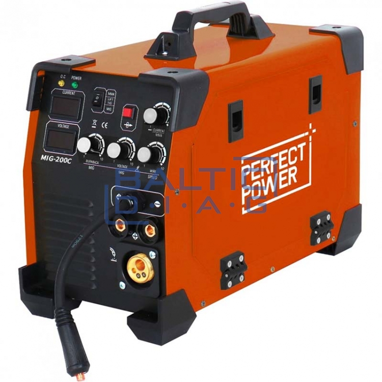 Multifunctional inverter semi-automatic welding machine MIG-200C (IGBT)