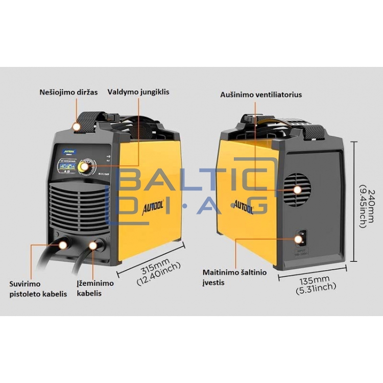 Suvirinimo aparatas Autool M518
