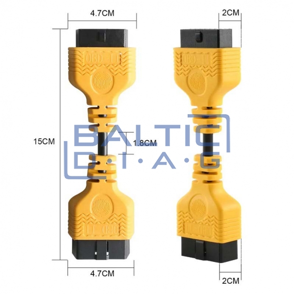 Удлинитель разъема OBDII Autool, 14 см