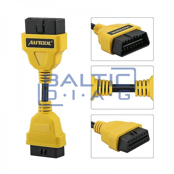 Удлинитель разъема OBDII Autool, 14 см