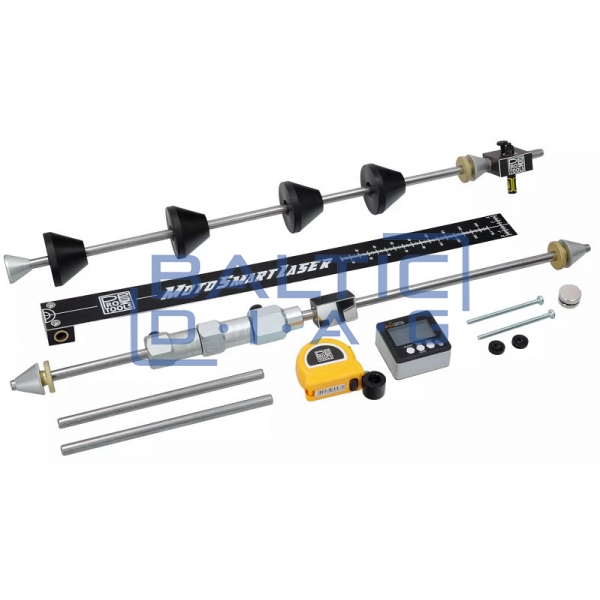 MotoSmartLaser motorcycle frame structure inspection device