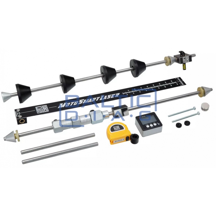 MotoSmartLaser motorcycle frame structure inspection device