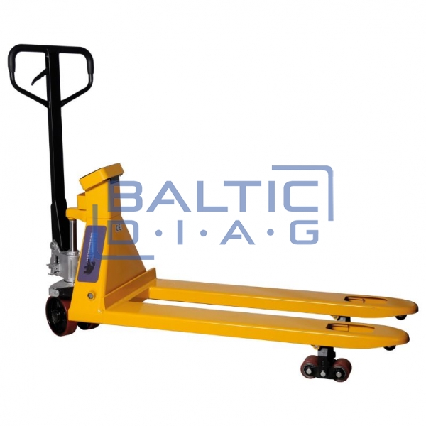 Pallet truck with scale 2500 kg 115 cm Mammuth