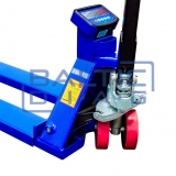 Pallet trolley 2500 kg with scales, 115 cm