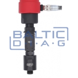 Pneumatic nozzle puller with connectors, KS Tools