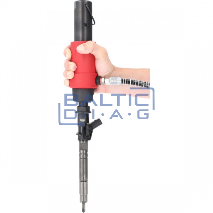 Pneumatic nozzle puller with connectors, KS Tools