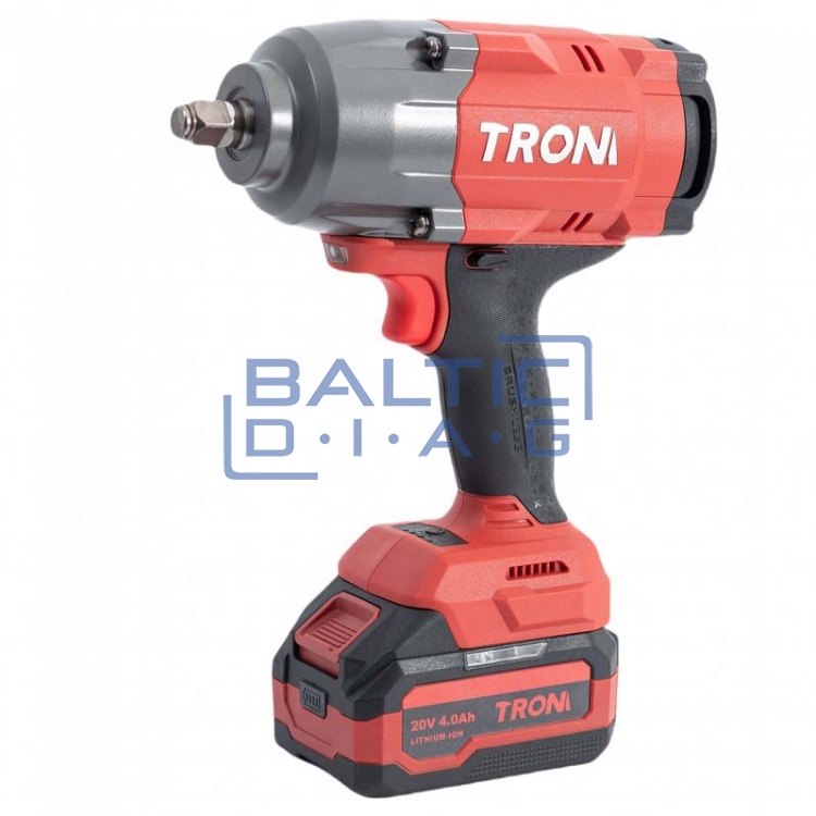 Аккумуляторный ударный гайковерт Tron 1/2", 20 В