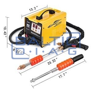 Body spot welder machine with accessories, 3 kW