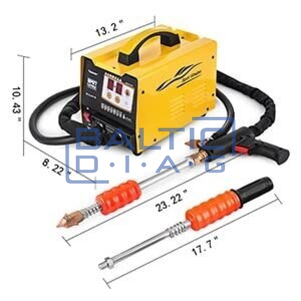Body spot welder machine with accessories, 3 kW