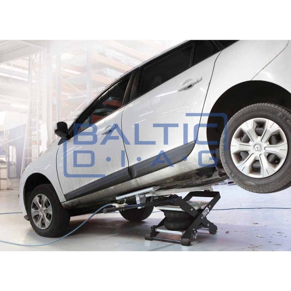Mobile, pneumatic scissor jack Spot Pro
