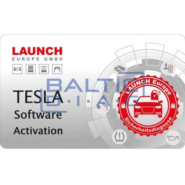 Duomenų paketo Tesla aktyvacija su jungtimis
