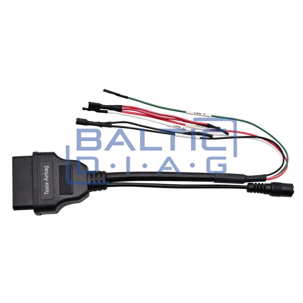 A set of specialized connectors for Tesla cars
