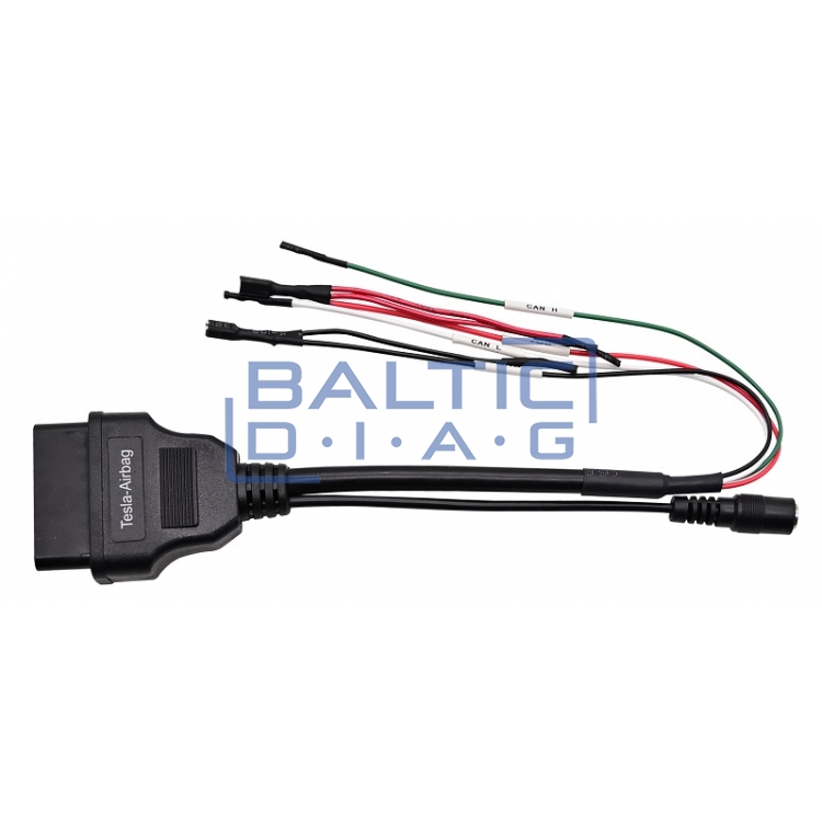 A set of specialized connectors for Tesla cars