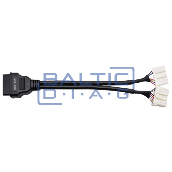 A set of specialized connectors for Tesla cars