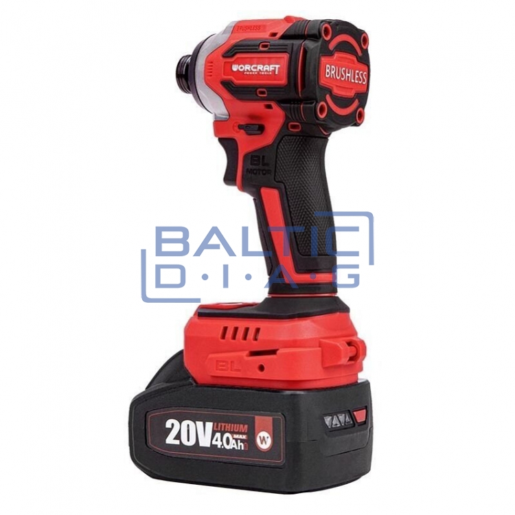Cordless impact driver Warcraft 1/4", 20 V