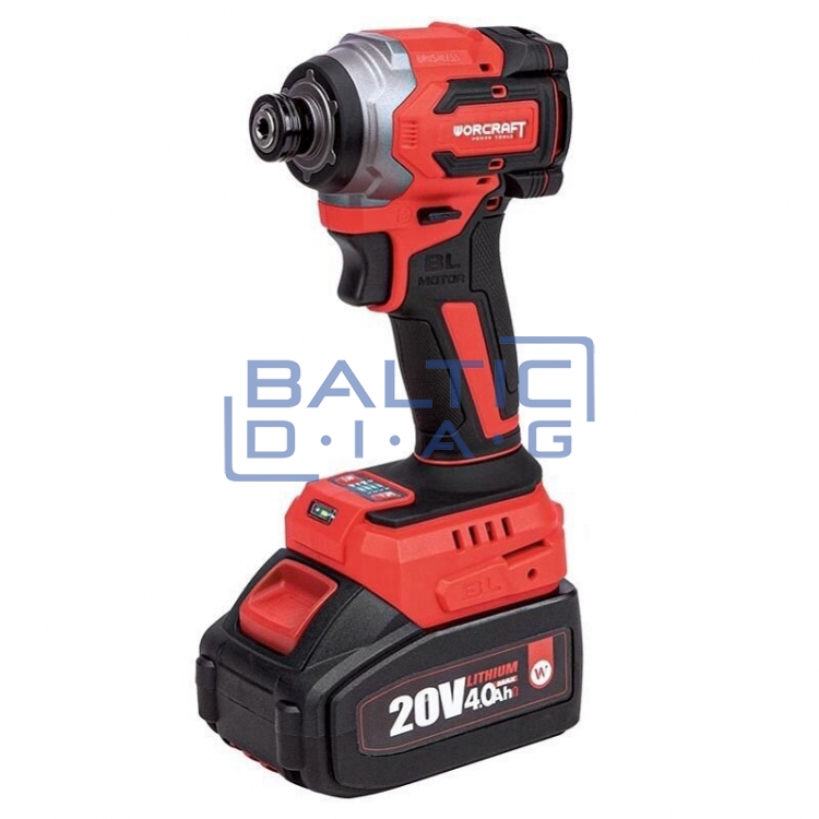 Cordless impact driver Warcraft 1/4", 20 V