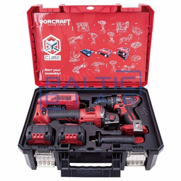 A set of cordless tools for Warcraft XCube