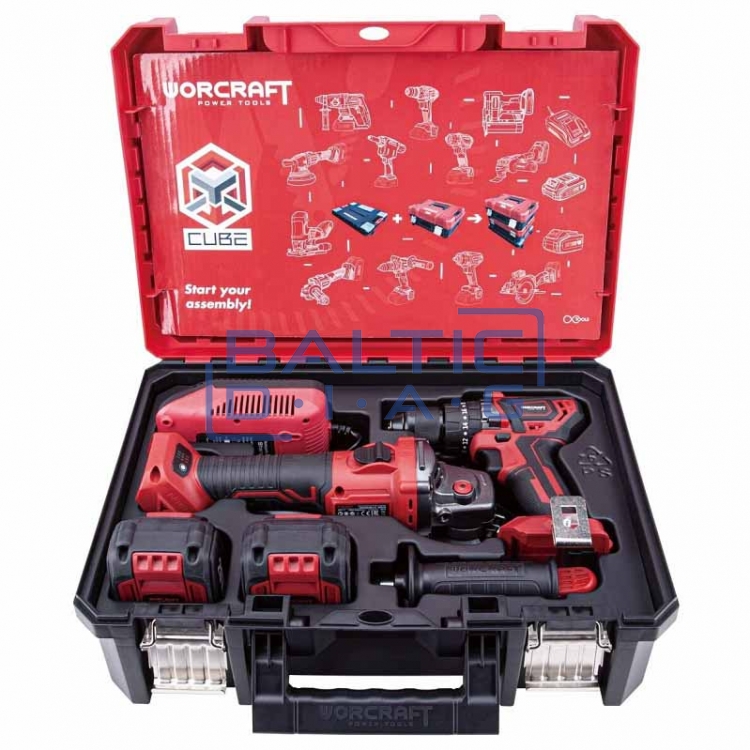 A set of cordless tools for Warcraft XCube