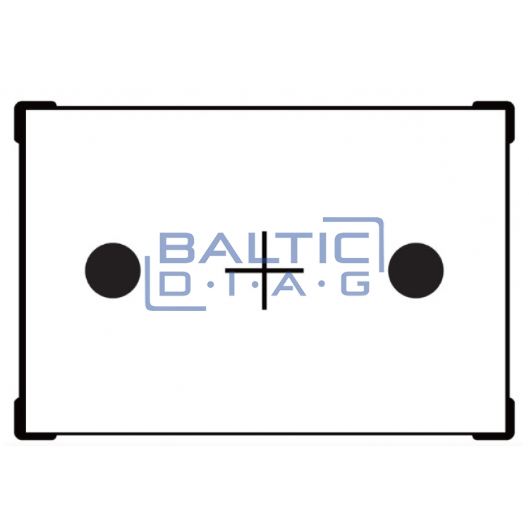 ADAS kalibravimo taikinys Mercedes-Benz LDW