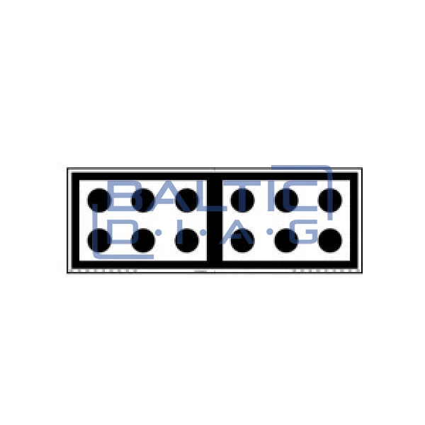 ADAS rear collision warning system calibration target for VAG (RCW)