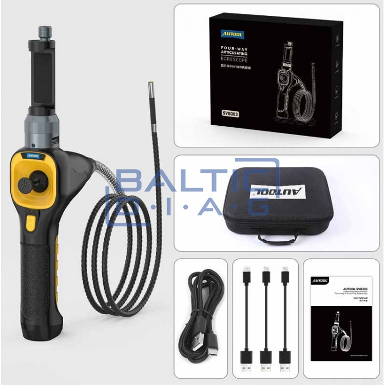 Endoscope Autool SVB303 controlled in four directions
