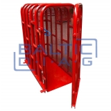 Protective tire inflation cage for truck, agricultural machinery, and trailer tires Coton