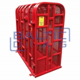 Protective tire inflation cage Coton