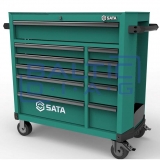 Тележка для инструментов, 11 ящиков Sata Pro